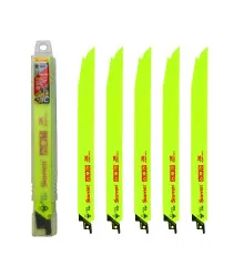 Lâmina de Serra Sabre King Cut Dentição 10-14 com 5 Lâminas 300x25x1,60mm - BTR121014-5