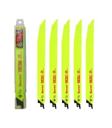 Lâmina de Serra Sabre King Cut Dentição 6 - 10 com 5 Lâminas 300x25x1,60mm - BTR12610-5