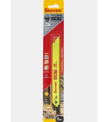 Lâmina de Serra Sabre King Cut Dentição 10-14 com 2 Lâminas 203x19x1,30mm - BR81014-2