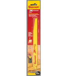 Lâmina de Serra Sabre Bi-Metal Madeira Dentição 6 com 2 Lâminas 228x19x1,27mm - BT96-2