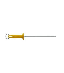 Chaira Haste Estriada 10 polegadas/25cm com Cabo Amarelo - BKY407-10