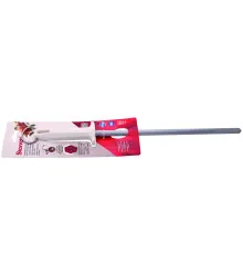 Chaira com Haste Estriada de 12 polegadas/30cm com Cabo Branco - Encartelado - KBKW407-12