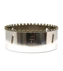 Serra Copo Diamantada de 114mm e 4.1/2 Polegadas