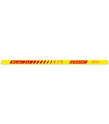 Lâmina de Serra Manual Redstripe® Rígida com Tubo Plástico de 10 unidades e 18 Dentes em Aço Rápido - KRS1218-10