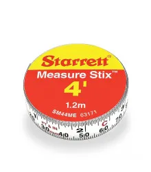 Fita de Aço Graduada com Verso Adesivo STIX™ SM de 1,2 metros - Largura 13mm - 1/2" - SM44ME