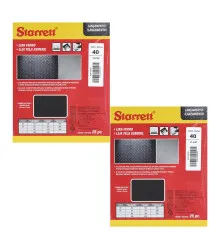 KIT 50 Lixas Ferro Grão 40 para Desbaste