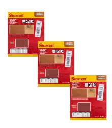 KIT 75 Lixas Massa/Madeira Grão 120 para Semi Acabamento