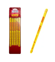 Lâmina de Serra Manual BS - Bi-Metal Starrett Tubo Plástico com 100 unidades e 24 Dentes. - KBS1224-100