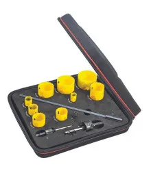 Kit de Serra Copo Fast Cut para Encanadores e Eletricistas - 13 Peças - KFC09041-S