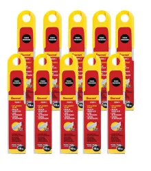 Lâminas Reposição para Estiletes - Kit 100 Lâminas - Reta Larga 18mm (em estojo econômico) - KS06R-1
