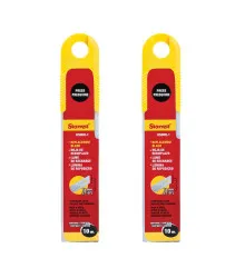 Lâminas Reposição para Estiletes - Kit 20 Lâminas- Reta Larga 18mm (em estojo econômico) - KS06R-1