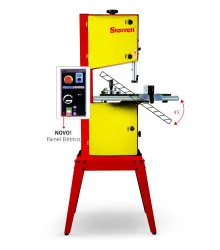 Máquina de Serra de Fita Vertical para Madeira - 220V/60HZ - S2510D-F2