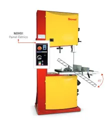 Máquina de Serra Fita Vertical para Aço S2030-H4 220V