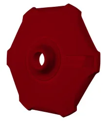 Protetor para Chaira com Proteção Antimicrobiana - Vermelho - BKR5 