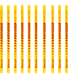 Lâmina de Serra Manual Redstripe® Rígida com 32 Dentes em Aço Rápido - Kit com 10 unidades -RS1232