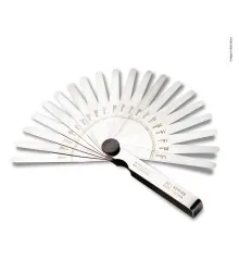Calibrador de Folga Tipo Leque com 13 Lâminas Afiladas com 100mm de comprimento - Faixa 0,05-1,00mm - Ref. 76MT-SP