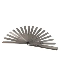 Calibrador de Folga Tipo Leque com 20 Lâminas Retas com 152mm de comprimento - Faixa 0,05-1,00mm - Ref. 66MC