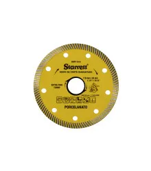 Disco De Corte Diamantado para Porcelanato 110 X 20Mm Categoria Starrett - DDP110-S