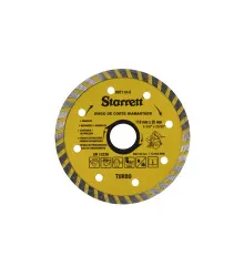 Disco De Corte Diamantado Turbo 110 X 20Mm Categoria Starrett - DDT110-S