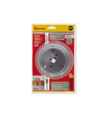 Serra Copo Diamantada de 140mm e 5.1/2 Polegadas, com Haste de 150mm