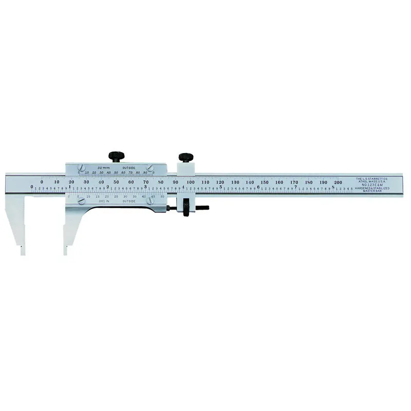 Paquímetro Master com Ajuste Fino - Capacidade 150mm (6") e Resoluções de 0,02mm e 0,001" - em Estojo de Madeira