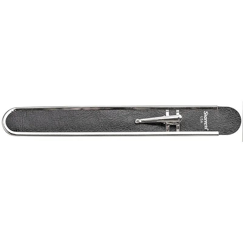 Coldre Couro com Grampo de 1/2" para Escalas Aço 6" (150mm) - Ref. 1612