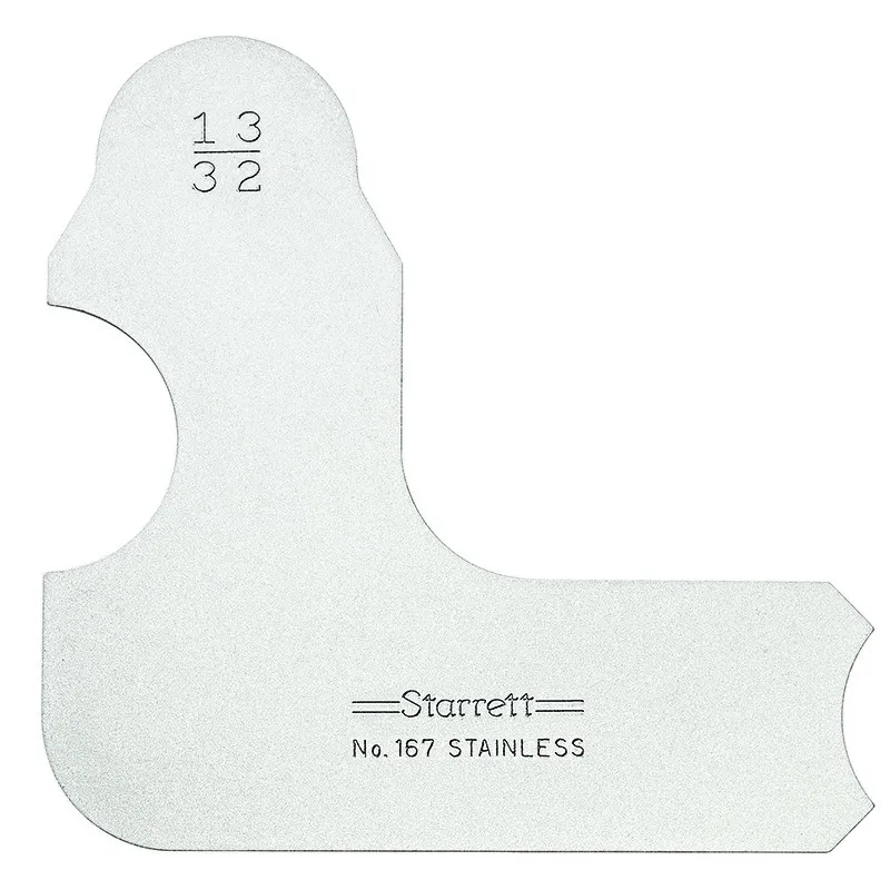 Calibrador de Raio Individual de 13/32" Série 167