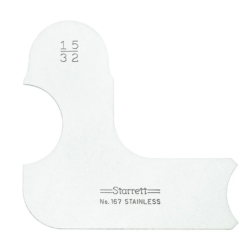 Calibrador de Raio Individual de 15/32" Série 167