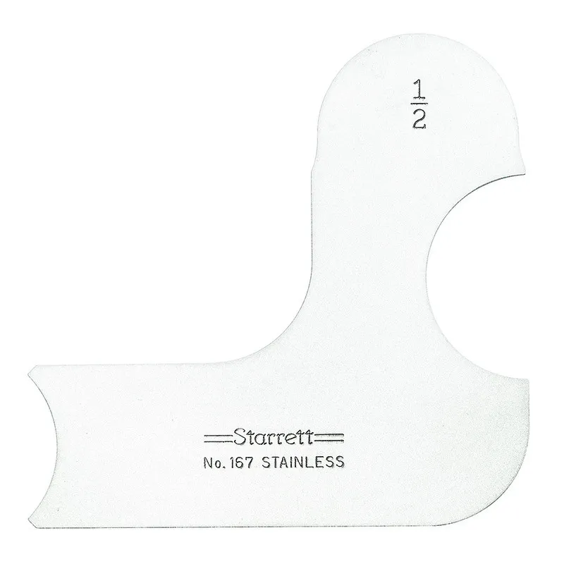 Calibrador de Raio Individual de 1/2" Série 167