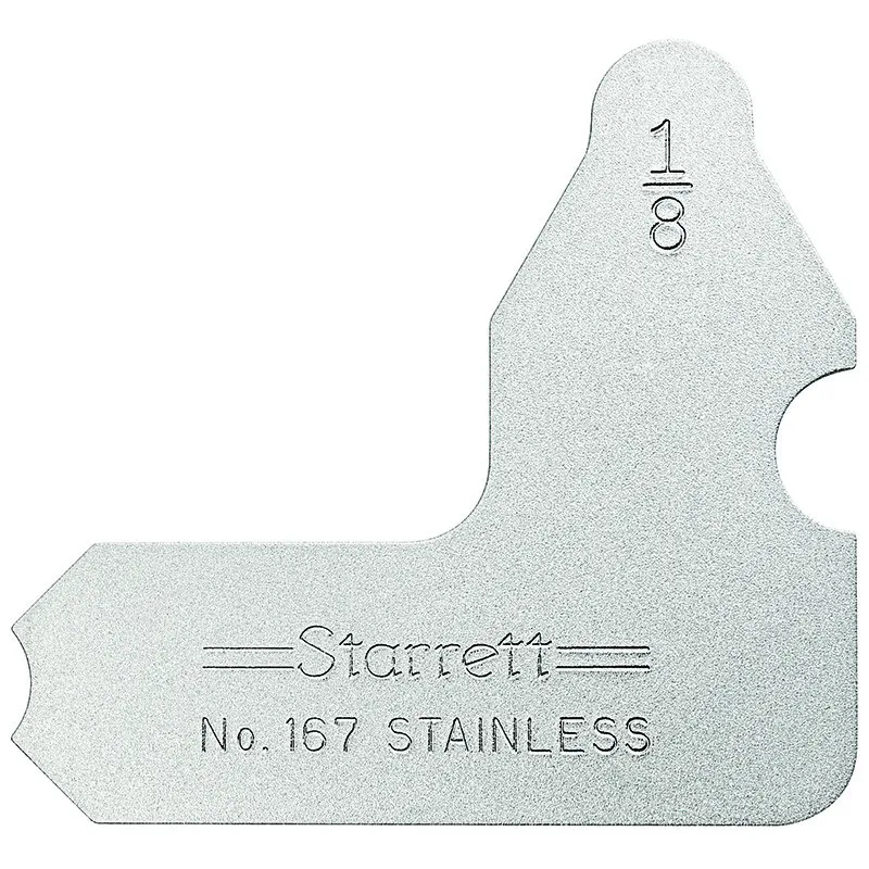 Calibrador de Raio Individual de 1/8" Série 167