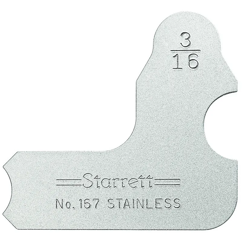 Calibrador de Raio Individual de 3/16" Série 167