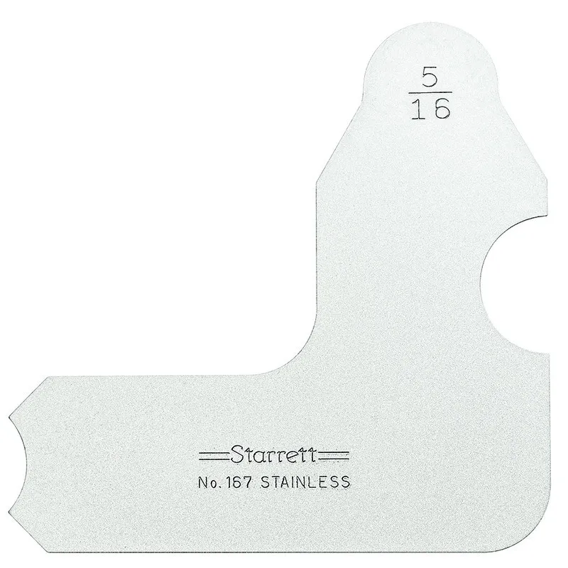 Calibrador de Raio Individual de 5/16" Série 167