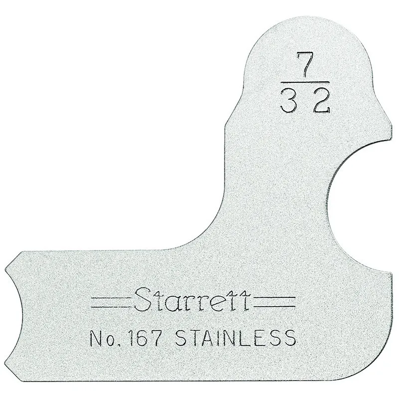 Calibrador de Raio Individual de 7/32" Série 167