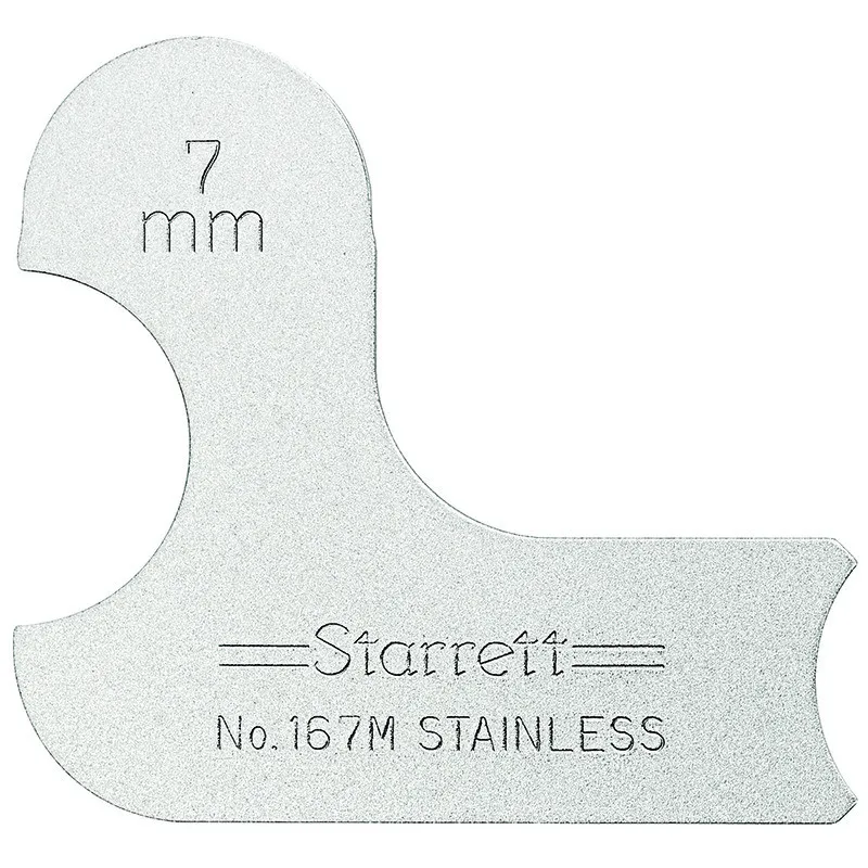 Calibrador de Raio Individual de 7mm Série 167