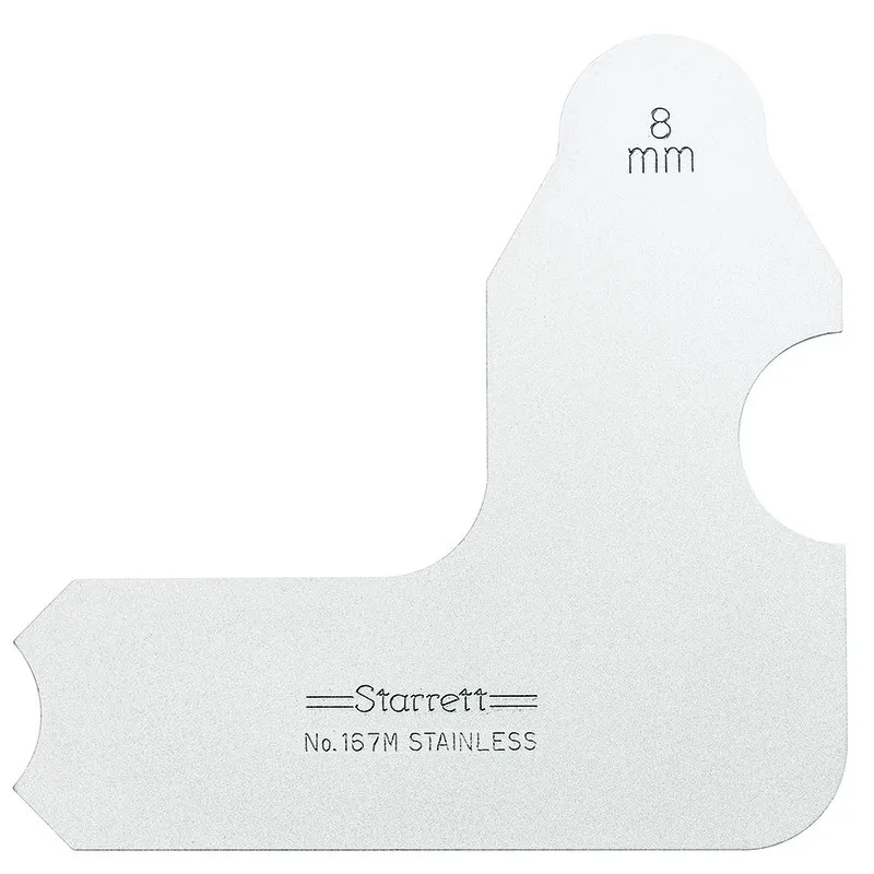 Calibrador de Raio Individual de 8mm Série 167