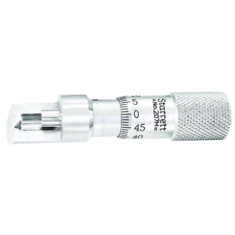 Micrômetro de Aço Inoxidável para Costura de Latas Aerosol - Capacidade de 0-9,5mm e resolução de 0,01mm - Ref. 207MZ