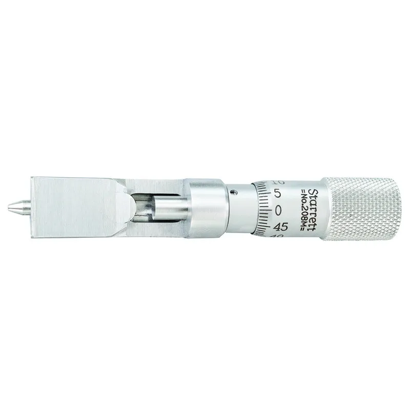 Micrômetro de Aço Inoxidável para Costura de Latas Capacidade de 0-9,5mm e resolução de 0,01mm - Ref. 208MDZ
