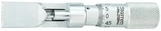 Micrômetro de Aço Inoxidável Sem Bico para Costura de Latas Capacidade de 0-9,5mm e resolução de 0,01mm - Ref. 208MZ