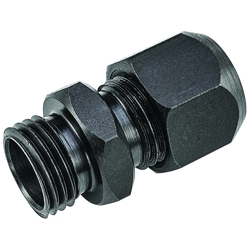 Bucha Sextavada Rosca 1/2-20 para Relógio Haste 3/8"