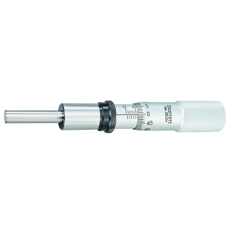 Cabeçote Micrométrico 0-25 x 0,01mm com Trava e Ponta de Metal Duro