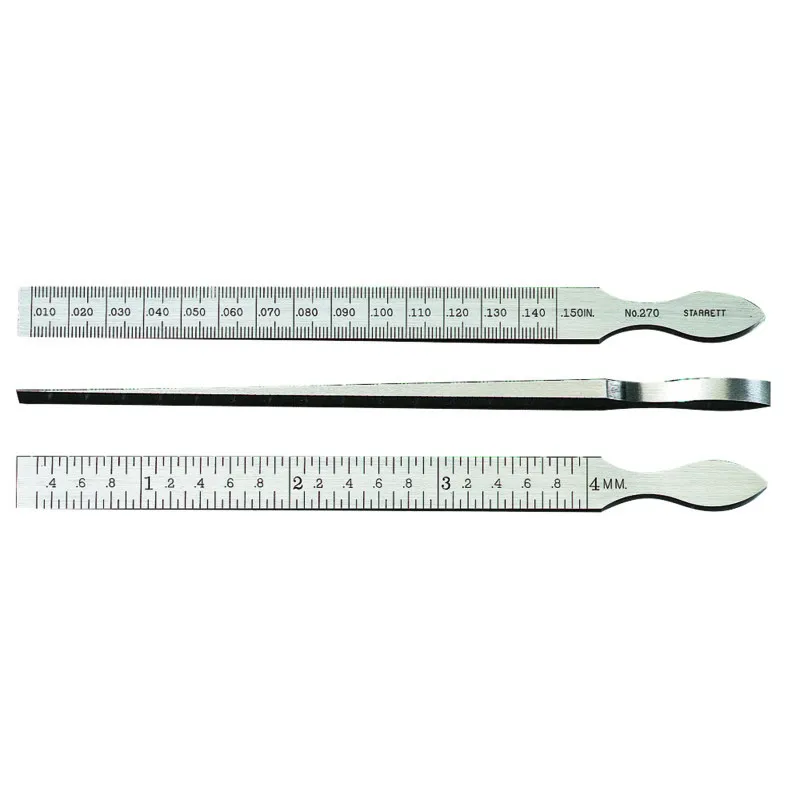 Calibrador Afilado com Capacidade de 0,3-4,0mm / 0,010-0,150" - Ref. 270