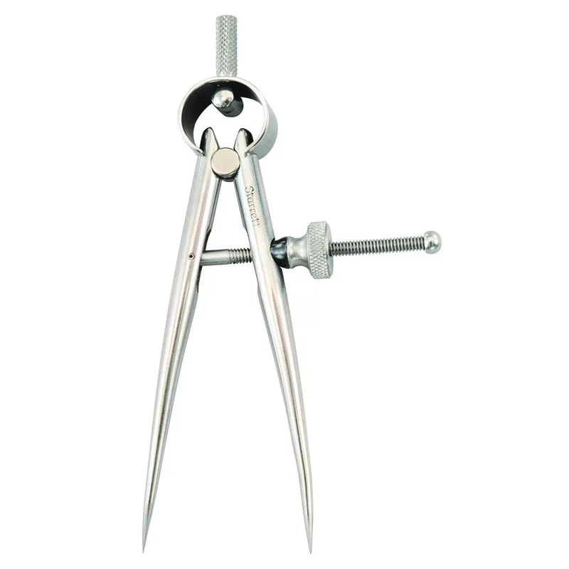 Compasso de Pontas para Ferramentas Ajuste Fino 75mm/3"