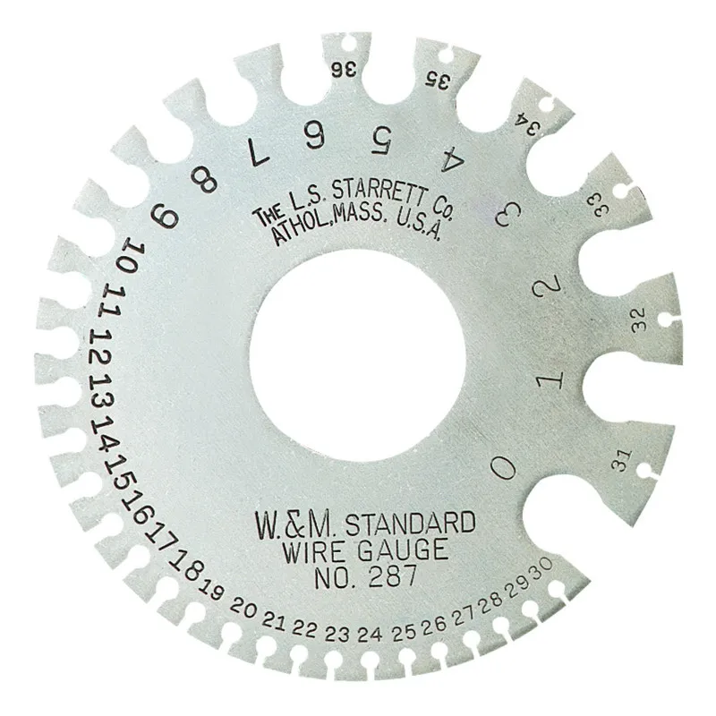 Fieira para arames de aço padrão americano ASW n.0-36