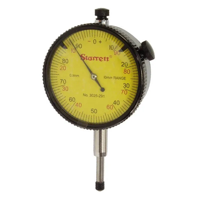 Relógio Comparador Analógico - Capacidade 10mm - Resolução 0,1mm - Ref. 3025-291