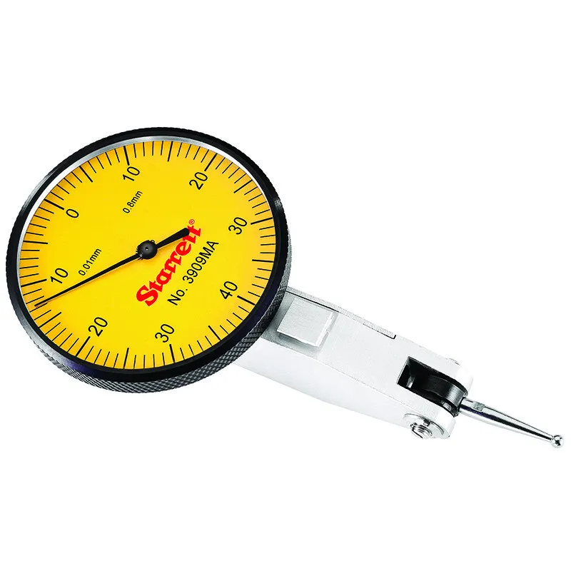 Relógio Apalpador Faixa de 0,8mm - Resolução 0,01mm - Diâmetro 40mm com 2 Acessórios - Ref. 3909MA