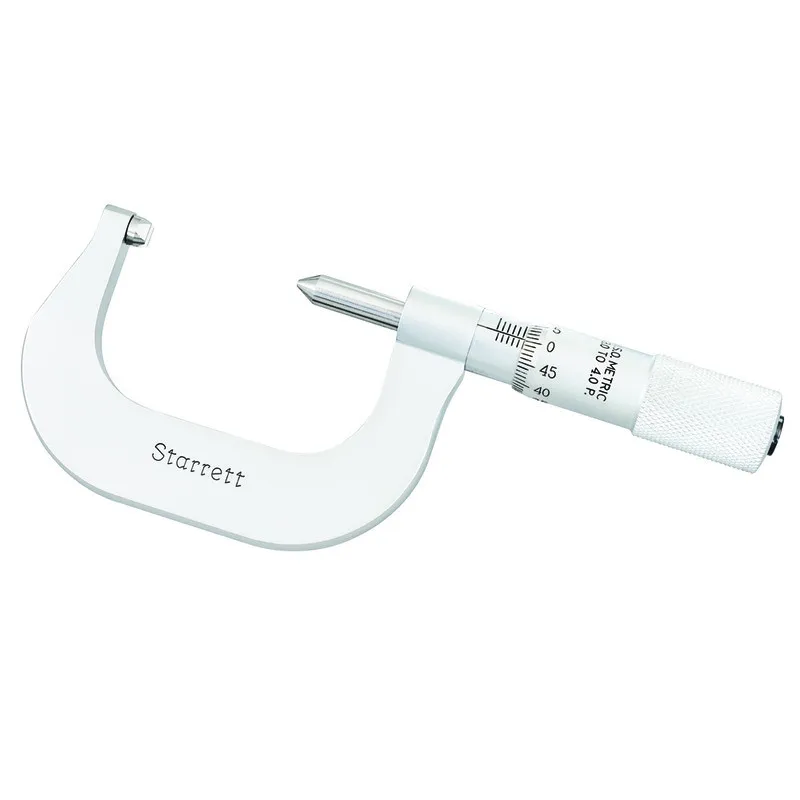 Micrômetro para Medir Diâmetro Primitivo de Rosca- Passo da Rosca de 3 – 4mm