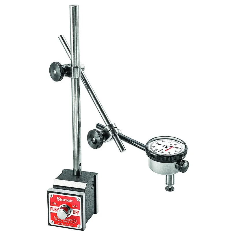 Relógio 650B1-0,001" com Base Magnética 657AA e Estojo