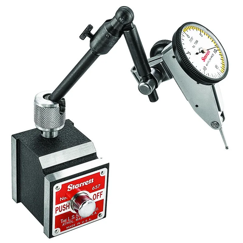 Relógio 709A-0,0005" com Base Magnética 657A e Estojo