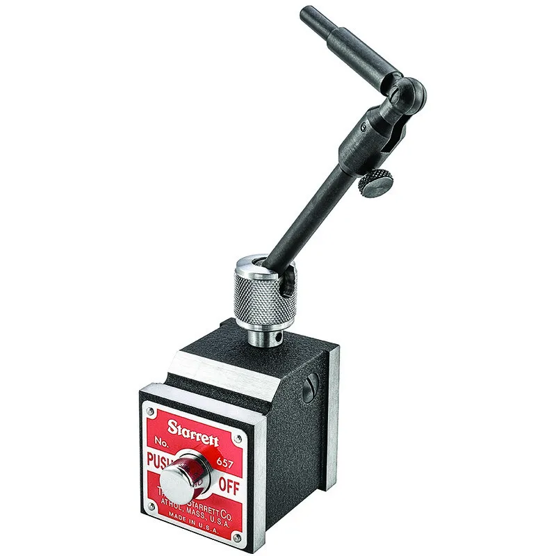 Base Magnética 50x40x48mm com Conjunto Pino Articulado - Ref. 657A