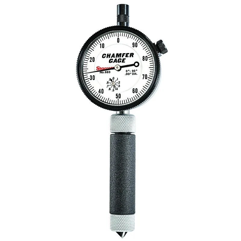 Medidor para Chanfros Internos 0-90° 0-3/8" Leitura 0,001"
